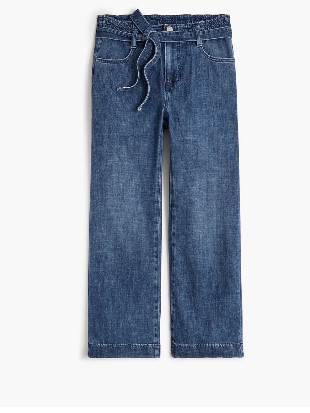 👖 J. Crew paper bag jeans with tie. Size 29/8.